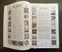 Harmsworth's New Atlas Of The World 1919 Hardcover With Atlas Of The Great War