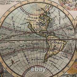 Herman Moll A New Map of the Whole World c. 1732 California as an Island