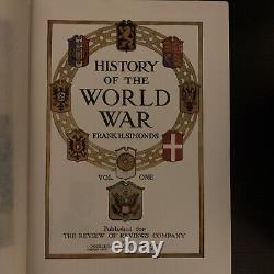 History of the World War By Frank H Simonds 1917-20 WWI. Five Book Volume Set