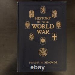 History of the World War By Frank H Simonds 1917-20 WWI. Five Book Volume Set