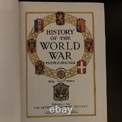 History of the World War By Frank H Simonds 1917-20 WWI. Five Book Volume Set