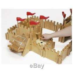 Holztiger by Goki & Pebble 80347 Ritteburg of Wood for the Fairy Tale World New