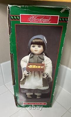 House Of Lloyd The Little Match Girl Doll-Christmas Around The World-MINT-NEW