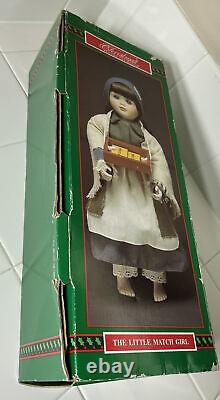 House Of Lloyd The Little Match Girl Doll-Christmas Around The World-MINT-NEW