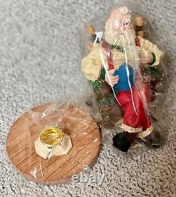 House of Lloyd Christmas Around The World Coffee Break Clause Incense Burner-NEW