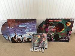 Iron Maiden Picture Disc Brave New World The Wicker Man Out Of The Silent Planet