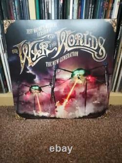 Jeff Waynes Musical Version War Of The Worlds New Generation. 2 VINYL. RARE