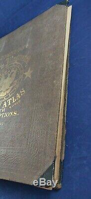 Johnson's New Illustrated Family Atlas Of The World 1866, book