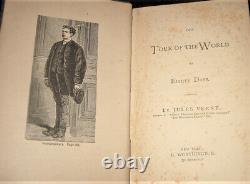 Jules Verne Tour of the World in 80 days Rare Worthington Edition Circa 1885