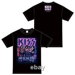 KISS END OF THE ROAD WORLD TOUR in JAPAN 2022 Tokyo Dome Ltd Neon T-shirt New