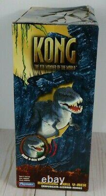 Kong 8th Wonder Of the World Roaring Bull V-Rex Ravager Lizard King Figure New
