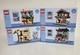 Lego 4 Houses Of The World Limited Edition 40583 40590 40594 40599 Brand New