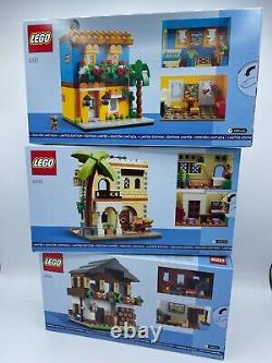 LEGO 40583 40590 40594 Houses of the World 1 2 3 BUNDLE NEW SEALED