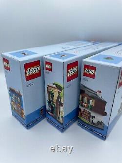 LEGO 40583 40590 40594 Houses of the World 1 2 3 BUNDLE NEW SEALED