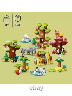 LEGO DUPLO 10979 Wild Animals of the World Playmat & Sound Brick New Sealed
