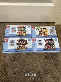 LEGO Houses of the World! (1, 2, 3, 4) Retired GWP! BRAND NEW