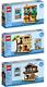 Lego Houses Of The World 1, 2, & 3 Lot (40583) (40590) (40594) New Sealed Read