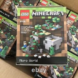 LEGO Set 21102 Minecraft Micro World The Forest Cuusoo Ideas CASE OF 6 New