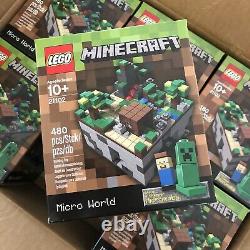 LEGO Set 21102 Minecraft Micro World The Forest Cuusoo Ideas CASE OF 6 New