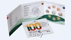 LITHUANIA 2018 Set of coins The 100th anniversary of the Restoration BU NEW