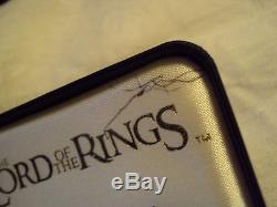 LORD Of The RINGS. 925 SILVER COIN 2003 New Zealand Post NLP Gold ring