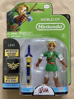 Legend Of Zelda Link World Of Nintendo Figure New Sealed