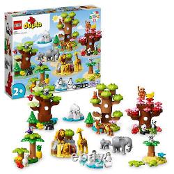 Lego Duplo Wild Animals of the World 10975 Building Kit 140 Pcs