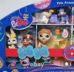 Littlest Petshop 2009 Exclusive Around the World Africa set of 12 Pets New