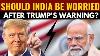 Live Donald Trump S Warning To India Shocks The World Donald Trump Live Trump Speech Us News