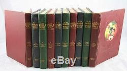 Lot Set of 10 The New Wonder World Encyclopedia Parents Institute 1960 m5o8