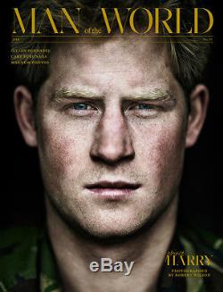 MAN OF THE WORLD #10, Prince Harry, Julian Schnabel, Cary Fukungana Bryan Ferry NEW