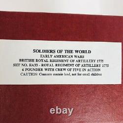 MIB Soldiers Of The World AMERICAN REVOLUTION? British Artillery Regiment? EA33