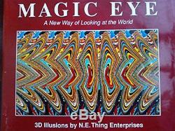 Magic Eye No. 1 A New Way of Looking at the World Hardback Book The Cheap Fast