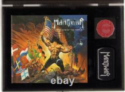 Manowar Warriors Of The World Ltd Boxset Digipak-cd (woodbox) New & Rare