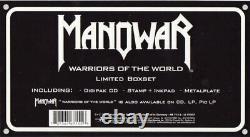 Manowar Warriors Of The World Ltd Boxset Digipak-cd (woodbox) New & Rare