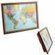 Map Of The World Lap Tray Dinner Breakfast With Built In Cushion Padded Bean Bag