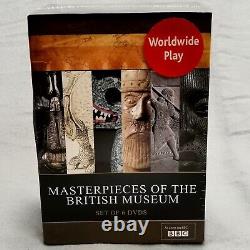 Masterpieces Of The British Museum set of 6 DVDS Sealed Brand New Worldwide Play