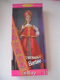 Mattel Barbie Dolls of the World-Irish-Chinese-Dutch-German-More New