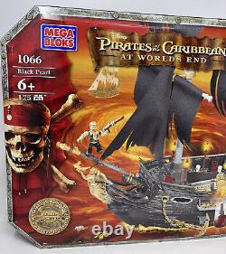 Mega Bloks Pirates of the Caribbean 3 At World's End Black Pearl 1066 Ship NEW