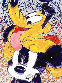Mickey Mouse and Pluto On Top of the World David Willardson Disney NEW Paper LE