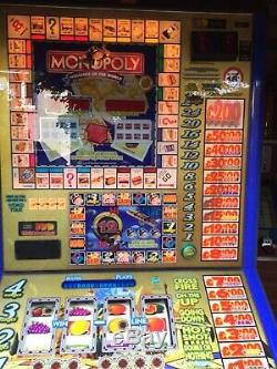 Monopoly Wonders Of The World Club Fruit Machine. New £1 coins. Good for Mancave