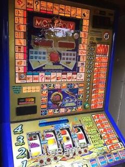 Monopoly Wonders Of The World Club Fruit Machine. New £1 coins. Good for Mancave