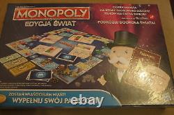 Monopoly a social board game Polish NEW POLISH EDITION OF THE WORLD