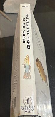 NATURALIZED FISHES OF THE WORLD Christopher Lever 1st Ed NEVER READ LIKE NEW