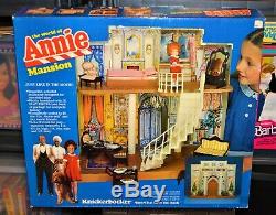 NEW 1981 The World of Annie vintage Mansion playset MIB Knickerbocker warbucks