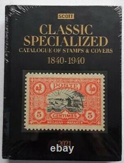 NEW 2021 SCOTT CLASSIC SPECIALIZED CATALOGUE OF THE WORLD FROM 1840-1940 27th ed