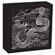 New. 2024 Lunar Year Of The Dragon 1oz Silver Proof Coin. Perth Mint