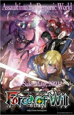 NEW Force of Will Saga Cluster 03 Assault On The Demonic World PRE RELEASE KIT