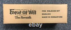 NEW Force of Will Saga Cluster 03 Assault On The Demonic World PRE RELEASE KIT