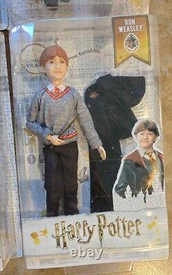 NEW Harry Potter Doll Set 12 Doll Wizarding World Mattel Box Unsealed